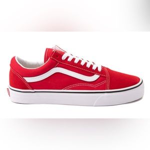 Red Vans, Size 7.5 men, 9.0 women